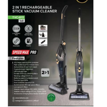 جارو شارژی ایستاده تلیونیکس مدل 4911